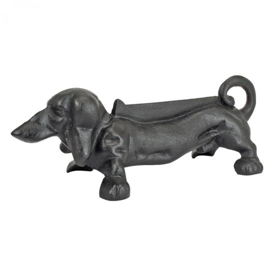 Design Toscano Weiner Dog Cast Iron Boot Scraper