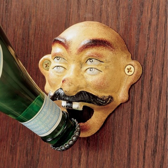 Design Toscano Four Eyed Drunken Sailor Bottle Opener