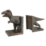 Design Toscano T-Rex Dinosaur Bookend Set