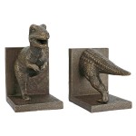 Design Toscano T-Rex Dinosaur Bookend Set