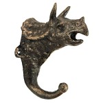 Design Toscano Triceratops Cast Iron Wall Hook