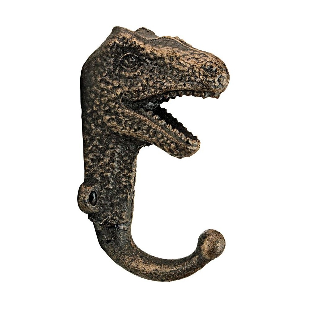 Design Toscano Tyrannosaurus Rex Cast Iron Wall Hook