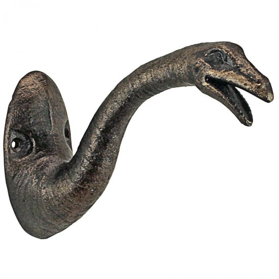 Design Toscano Brachiosaurus Cast Iron Wall Hook