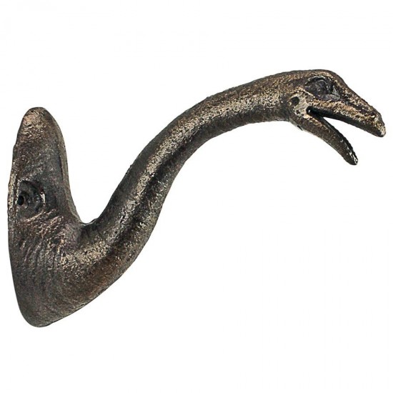 Design Toscano Brachiosaurus Cast Iron Wall Hook