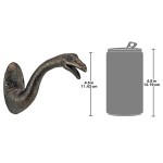 Design Toscano Brachiosaurus Cast Iron Wall Hook