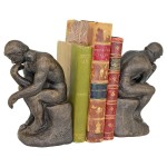 Design Toscano Rodins Thinker Bookend Pair