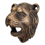 Design Toscano Growling Lion Cast Iron Bottle Opener