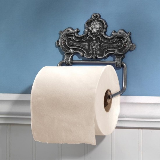 Design Toscano Victorian Lion Toilet Paper Holder