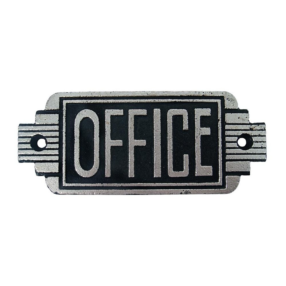 Design Toscano Art Deco Office Door Sign