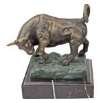 Design Toscano Bull Of Wall Street Cast Iron Statue