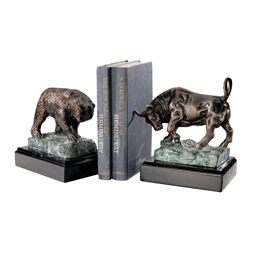 Design Toscano The Bull And Bear Of Wall Street