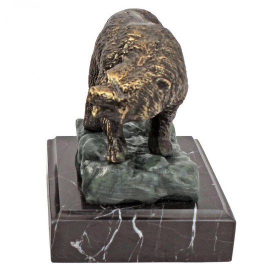 Design Toscano Bear Of Wall Street Cast Iron Statue