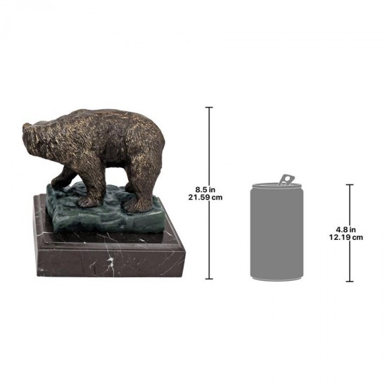 Design Toscano Bear Of Wall Street Cast Iron Statue