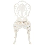 Design Toscano Garden Of Roses Iron Bistro Chair