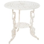 Design Toscano Garden Of Roses Iron Bistro Table