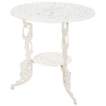 Design Toscano Garden Of Roses Iron Bistro Table