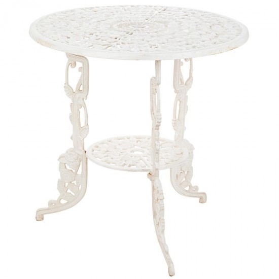 Design Toscano Garden Of Roses Iron Bistro Table