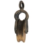 Design Toscano Large Iron & Wood Farm Pulley