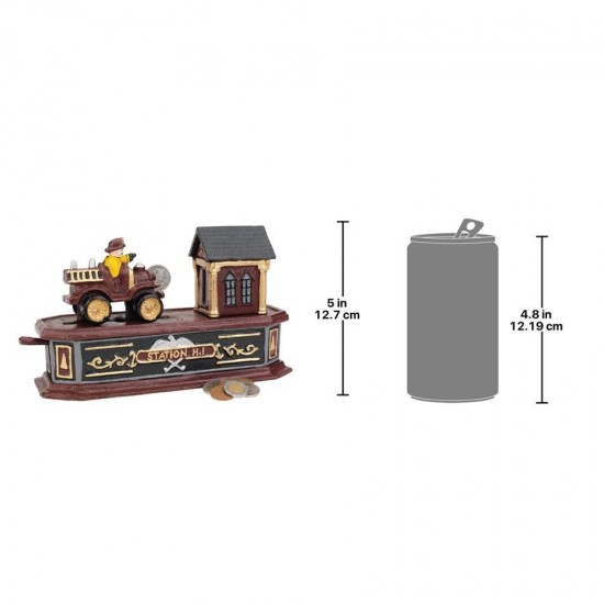 Design Toscano Fire Engine Station Number 1 Bank