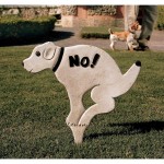 Design Toscano Large No Pausing Pooch Sign