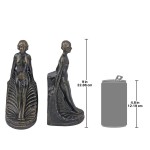 Design Toscano Pair Of Elyse Art Deco Bookends