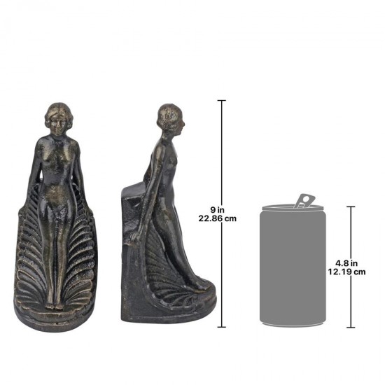 Design Toscano Pair Of Elyse Art Deco Bookends