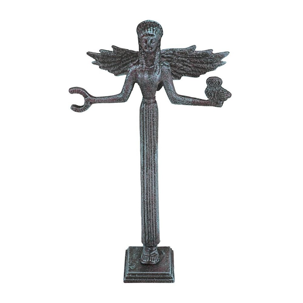 Design Toscano Iron Goddess Athena Figure