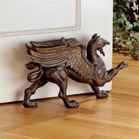 Design Toscano Growling Griffin Door Stop