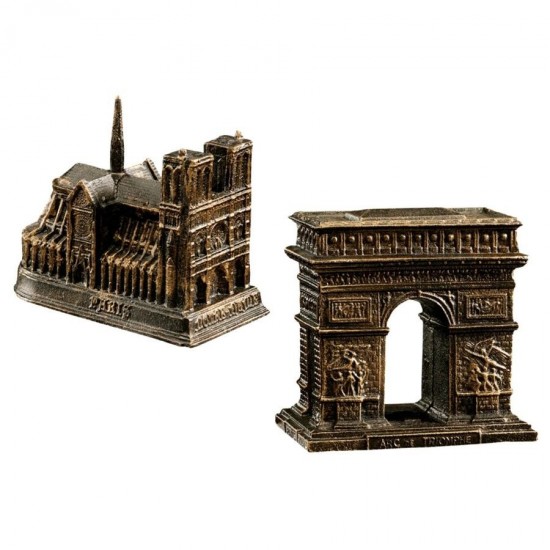 Design Toscano S/2 Icons Of Paris Figurines