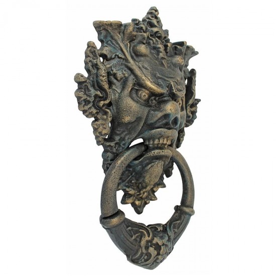 Design Toscano Vecchio Greenman Doorknocker