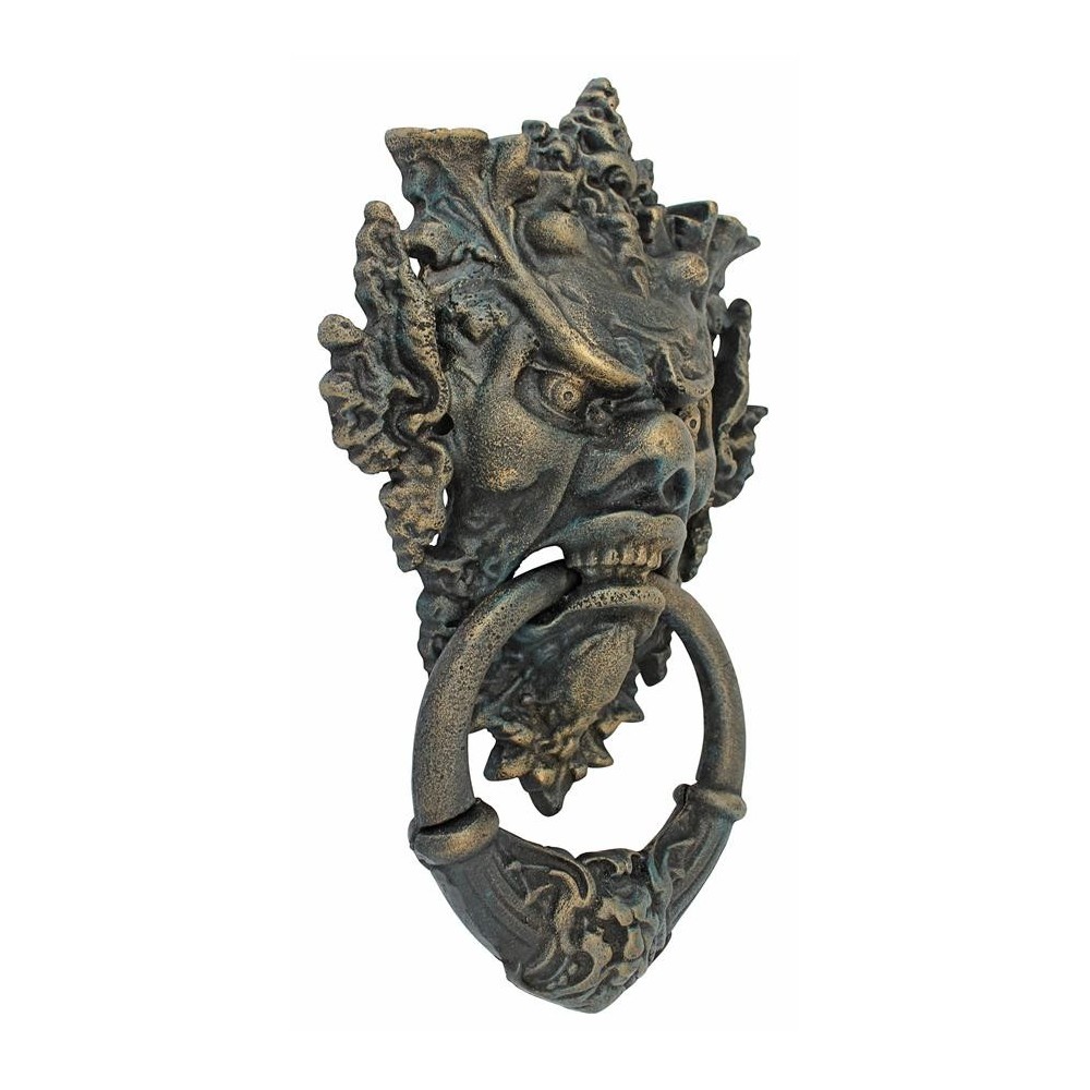 Design Toscano Vecchio Greenman Doorknocker