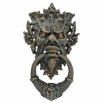 Design Toscano Vecchio Greenman Doorknocker