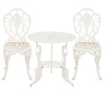 Design Toscano Rose Garden Bistro Set