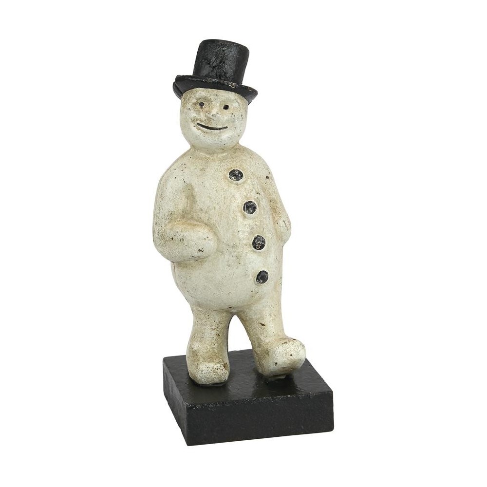 Design Toscano Top Hat Snowman Bank