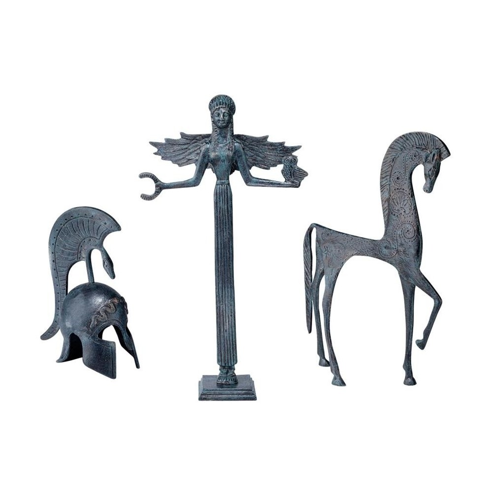 Design Toscano S/3 Greek Iron Figures