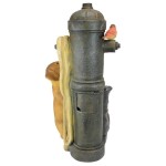 Design Toscano Fire Hydrant Pooch Garden Fountain