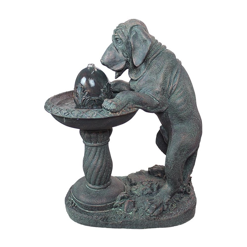 Design Toscano Dogs Refreshing Drink Fountain Design Toscano Dogs Refreshing Drink Fountain