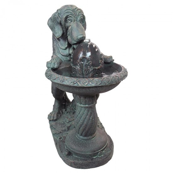 Design Toscano Dogs Refreshing Drink Fountain