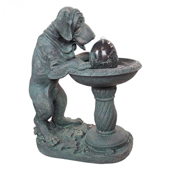 Design Toscano Dogs Refreshing Drink Fountain