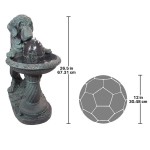 Design Toscano Dogs Refreshing Drink Fountain