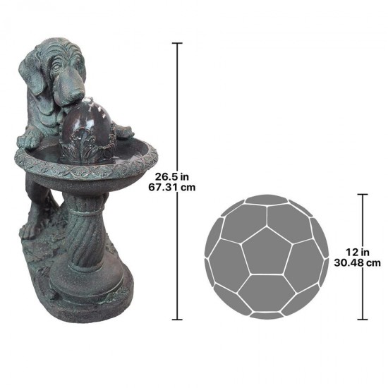 Design Toscano Dogs Refreshing Drink Fountain