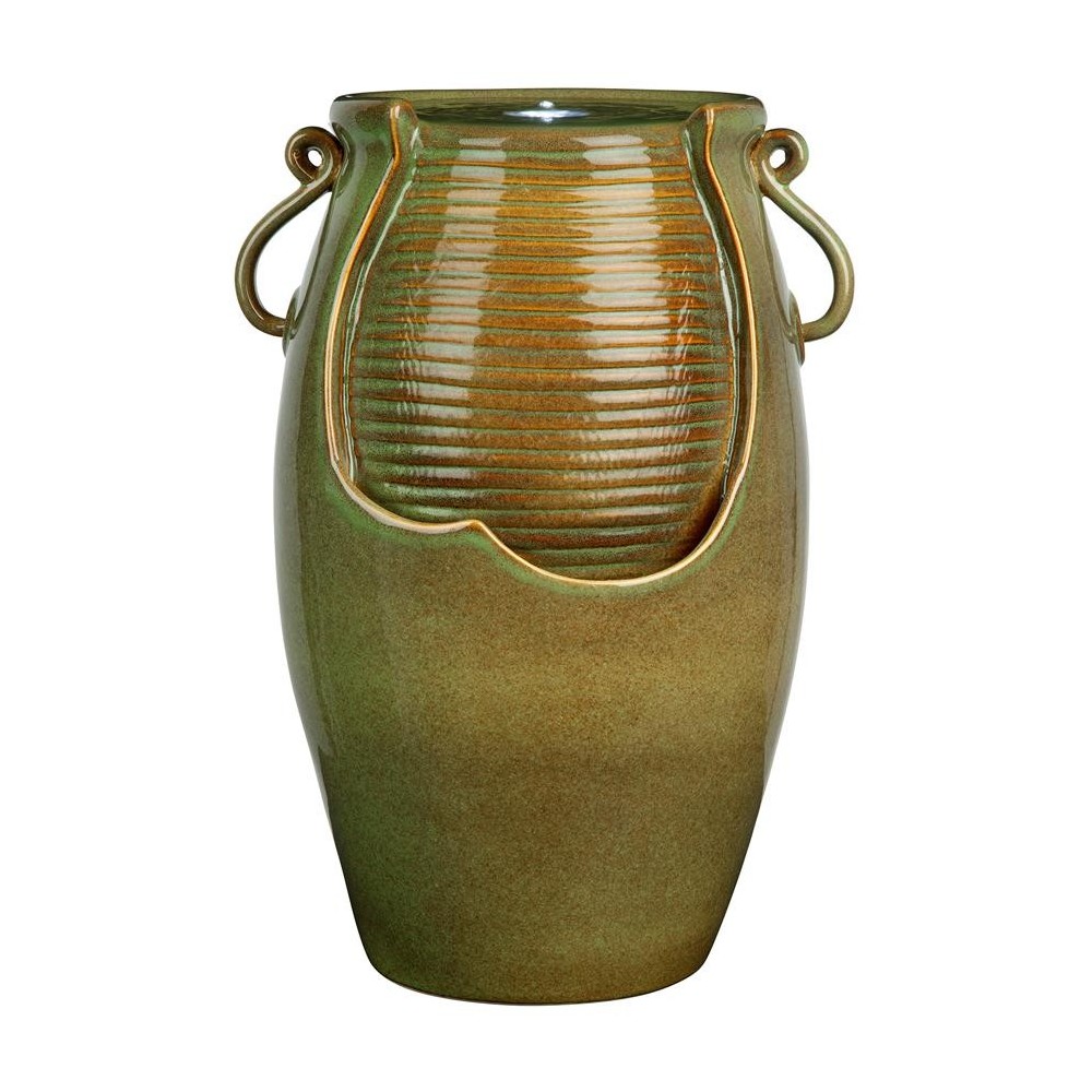 Design Toscano Ceramic Rippling Jar Fountain