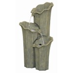 Design Toscano Three Lilies Cascading Fountain