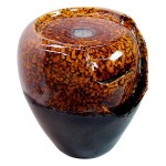 Design Toscano Burnt Umbra Ceramic Jar Fountain