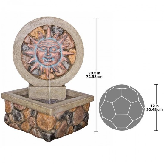 Design Toscano Chapoteo Del Sol Fountain