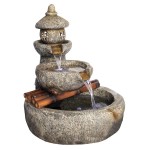 Design Toscano Tranquil Springs Pagoda Fountain