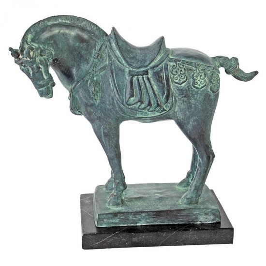 Design Toscano Tang Dynasty Bronze Horse