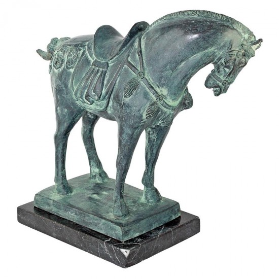 Design Toscano Tang Dynasty Bronze Horse