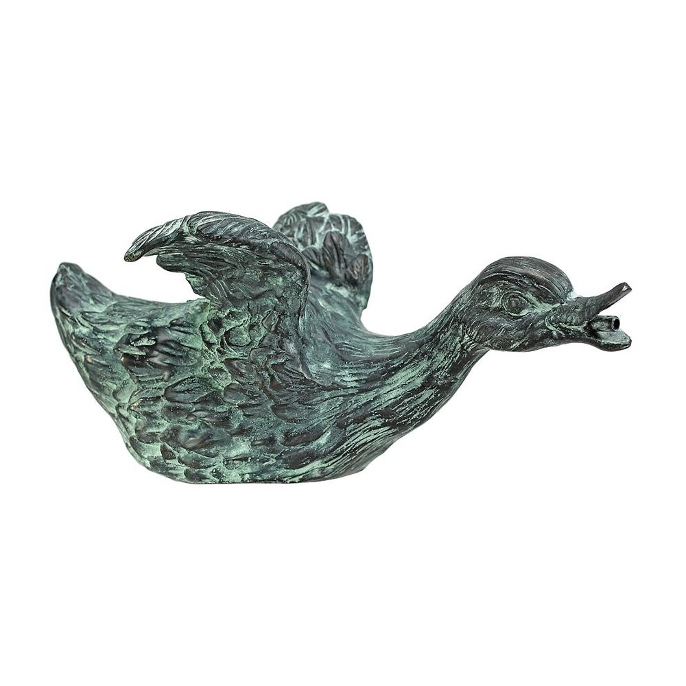 Design Toscano Sliding Bronze Duck