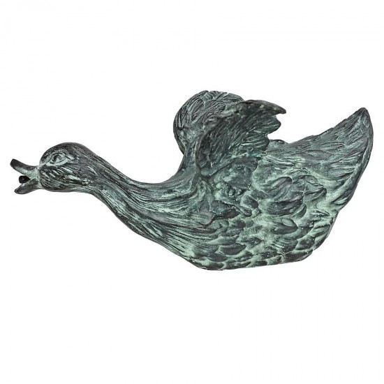 Design Toscano Sliding Bronze Duck